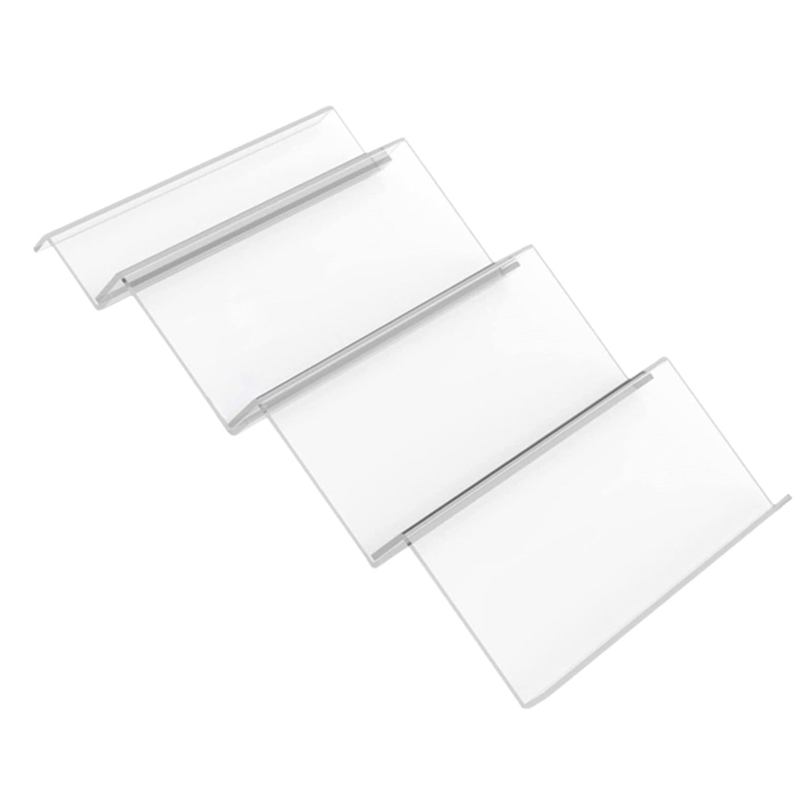 Bothyi - Organizador Acrílico Para Cajones De Especias, 4 Capas, Extensible Para Armario, Despensa, Cocina, Transparente