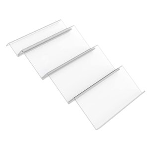 Bothyi - Organizador Acrílico Para Cajones De Especias, 4 Capas, Extensible Para Armario, Despensa, Cocina, Transparente