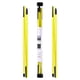 thumbnail image 4 of Palos de alineación para golf de 2 piezas Entrenador de swing para golf Ejercicio de 3 pliegues Entrenamiento para golf de 48'' Lanzamiento para golf portátil - AMARILLO, 4 of 5