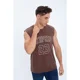 thumbnail image 2 of Polera Musculosa Hombre Algodón Sin Mangas Colores Letras 7601, 2 of 3