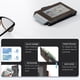 thumbnail image 2 of Billetera Pop Up Con Bloqueo Rfid De Cuero Color Café, 2 of 6