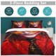 thumbnail image 5 of Hellsing Anime Home Bed 3-piece Set Classic Japanese Anime Polyester Wash Student Dormitory Set, 5 of 5