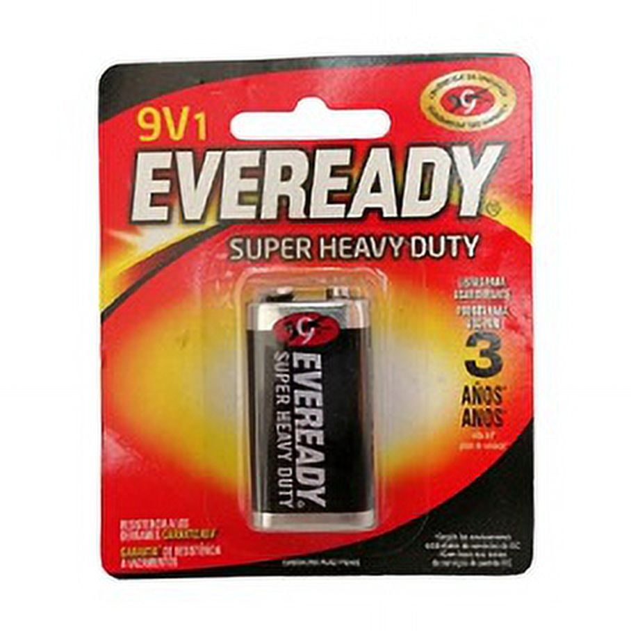 Batería Eveready 9v Super Heavy Duty