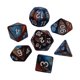 thumbnail image 1 of 7 Dados Poliédricos Smooth D4-D20 Para Ense?anza De Matemáticas Bar Mesa Juegos De Mesa Rojo Oscuro Azul, 1 of 5