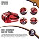thumbnail image 2 of Bolsa de primeros auxilios PrimaCare KB-RO74-R para traumatismos roja, 2 of 5
