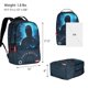 thumbnail image 3 of Mochila escolar UNIKER Hacker Theme con puerto de carga USB de 15.6 pulgadas, 3 of 8
