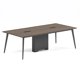 thumbnail image 1 of Mesa de Reunión Oficina 320x120 cms Color Java (gris) - Estructura Metálica Gris, 1 of 2
