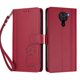 thumbnail image 3 of Funda Cartera Trébol para Xiaomi Redmi Note 9 4G con Ranuras Tarjetas y Carga Inalámbrica Rojo, 3 of 6