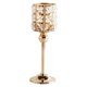 thumbnail image 3 of Candelabro De Cristal Candelabro Centro De Mesa Candelabro Decoración Para El Hogar M Oro, 3 of 5