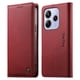 thumbnail image 1 of Funda Billetera de Cuero para [Xiaomi Redmi Note 14 4G], Bloqueo RFID, Tarjetas y Soporte Rojo, 1 of 5