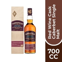 Whisky Tamnavulin Red Wine Cask Caberbet Single Malt 700 Cc