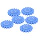 thumbnail image 3 of 6 Unids Silicona Raqueta De Tenis Raqueta Amortiguador De Vibraciones Amortiguador Azul, 3 of 5