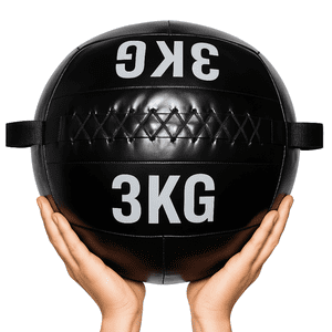 Linea Sport - Balón Medicinal 3 Kg De Ecocuero Antideslizante Para Crossfit