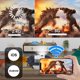 thumbnail image 2 of Proyector WiFi TMY 1080P compatible con Bluetooth 5.1 5G WiFi, 2 of 7