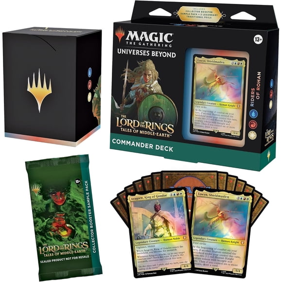 Magic The Gathering Mazo Commander Lord of the Rings Riders of Rohan