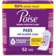 thumbnail image 1 of Almohadillas para incontinencia Poise 6 Drop Ultimate Absorbency, 52 unidades, 1 of 5