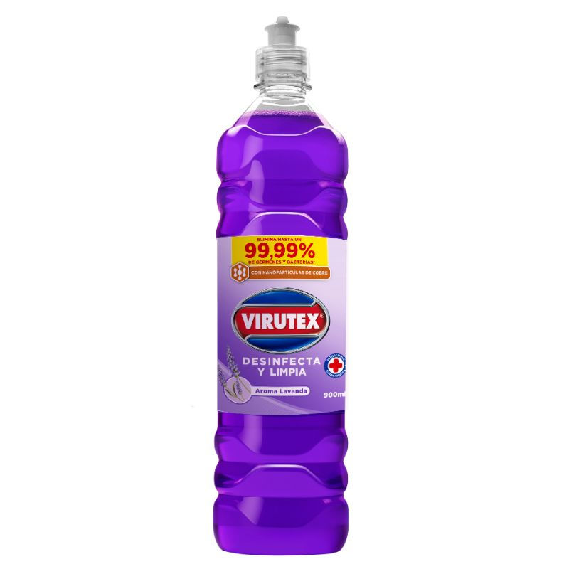 Virutex - Limpiador Líquido Desinfectante Lavanda