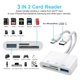 thumbnail image 2 of Lector de tarjetas SD 3 en 2 USB-C y Lightning MBODMI, 2 of 7