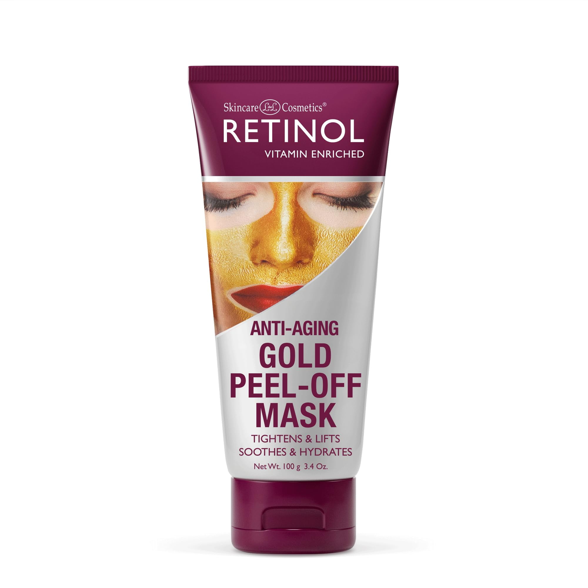 La Máscara Retinol Gold Peel-off Tensa, Levanta, Hidrata La Piel