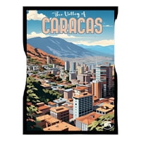 Genérico - Cuadro Caracas Arquitectura 30X42 Cm