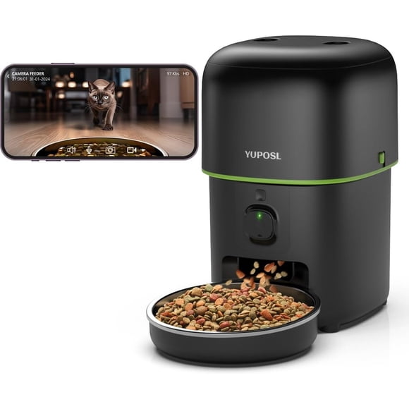 Comedero Automático Yuposl YPF05 Cámara 1080P 5GHz