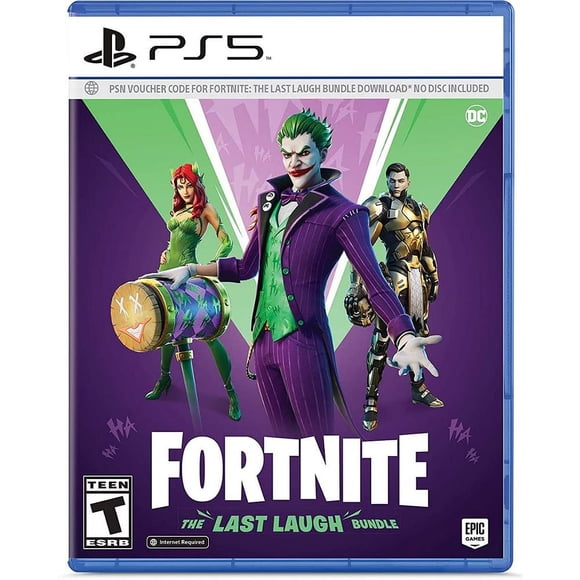 Videojuego Fortnite: The Last Laugh Bundle PS5 Code in Box