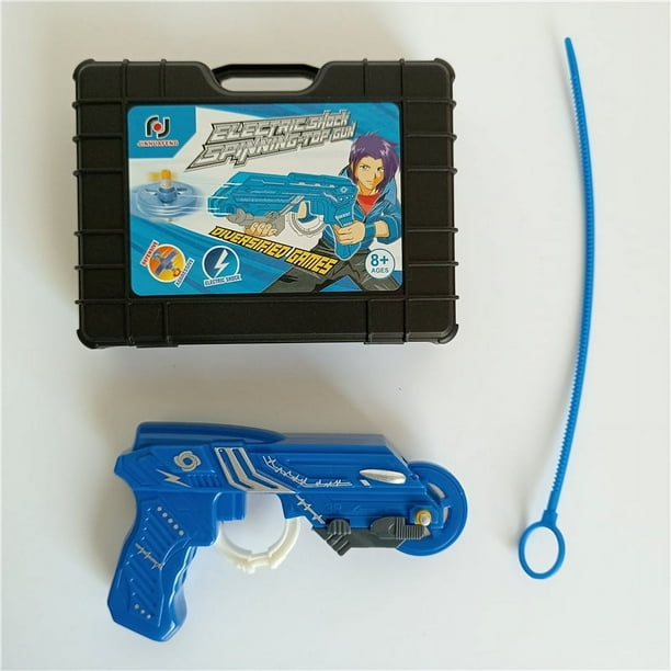 The New Tricky Decompression Virtual Current Electric Shock Magic Racing Battle Top Gun Toys For Boy Children, Random Style