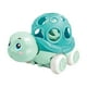 thumbnail image 3 of Vehículo Sonajero Y Rodante, Vehículo de Tracción Por Fricción para Niños, Juguete Educativo Preescolar con Camión de Inercia, Coche Sonajero para Niñ Tortuga Azul Verde, 3 of 5