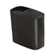 thumbnail image 1 of Batio de basura basura contenedor de basura rectangular pequeño compacto con tapa de 12 lides para habitaciones para el baño de la sala del dormitorio negro, 1 of 5