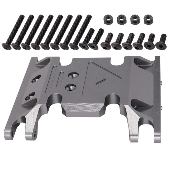 Base de Caja de Cambios Treehobby 80x71x13 mm Titanio para Coche RC