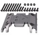 thumbnail image 1 of Base de Caja de Cambios Treehobby 80x71x13 mm Titanio para Coche RC, 1 of 7
