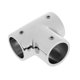 thumbnail image 1 of Accesorios De Pasamanos De Barco De 25 Mm Y 1 Pulgada T De 90 Grados - Acero Inoxidable Marino 316, 1 of 3