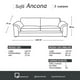 thumbnail image 4 of Sofa Ancona 3 C Tela Velvet Verde, 4 of 7