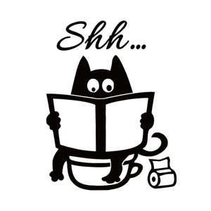 Magideal - Etiqueta Engomada Del Inodoro Pegatinas Extraíbles De La Tapa Del Asiento Del Inodoro De Dibujos Animados Para La Decoración Del Baño Del Wc Del Baño