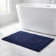 thumbnail image 1 of REGALWOVEN Alfombras de Baño, Alfombrillas de Baño Suaves y Esponjosas Antideslizantes de Microfibra Extra Gruesa Azul Oscuro 20" x 32", 1 of 7