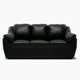 thumbnail image 1 of Sofa Genova 3c Negro, 1 of 5