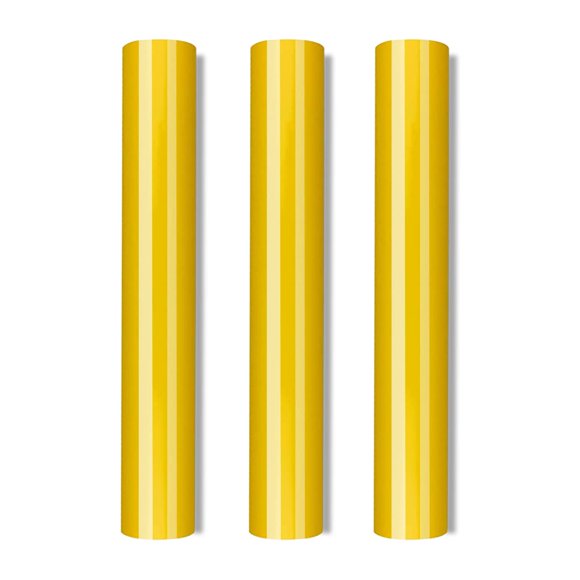 Vinilo térmico Venitor 30x25 cm 3 unidades - Amarillo