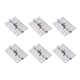 thumbnail image 4 of Bisagra de puerta con resorte de cierre automático de 6 piezas Bisagra con resorte fácil de instalar Versátil para puerta trasera Accesorio resistente 2 pulgadas, 4 of 4