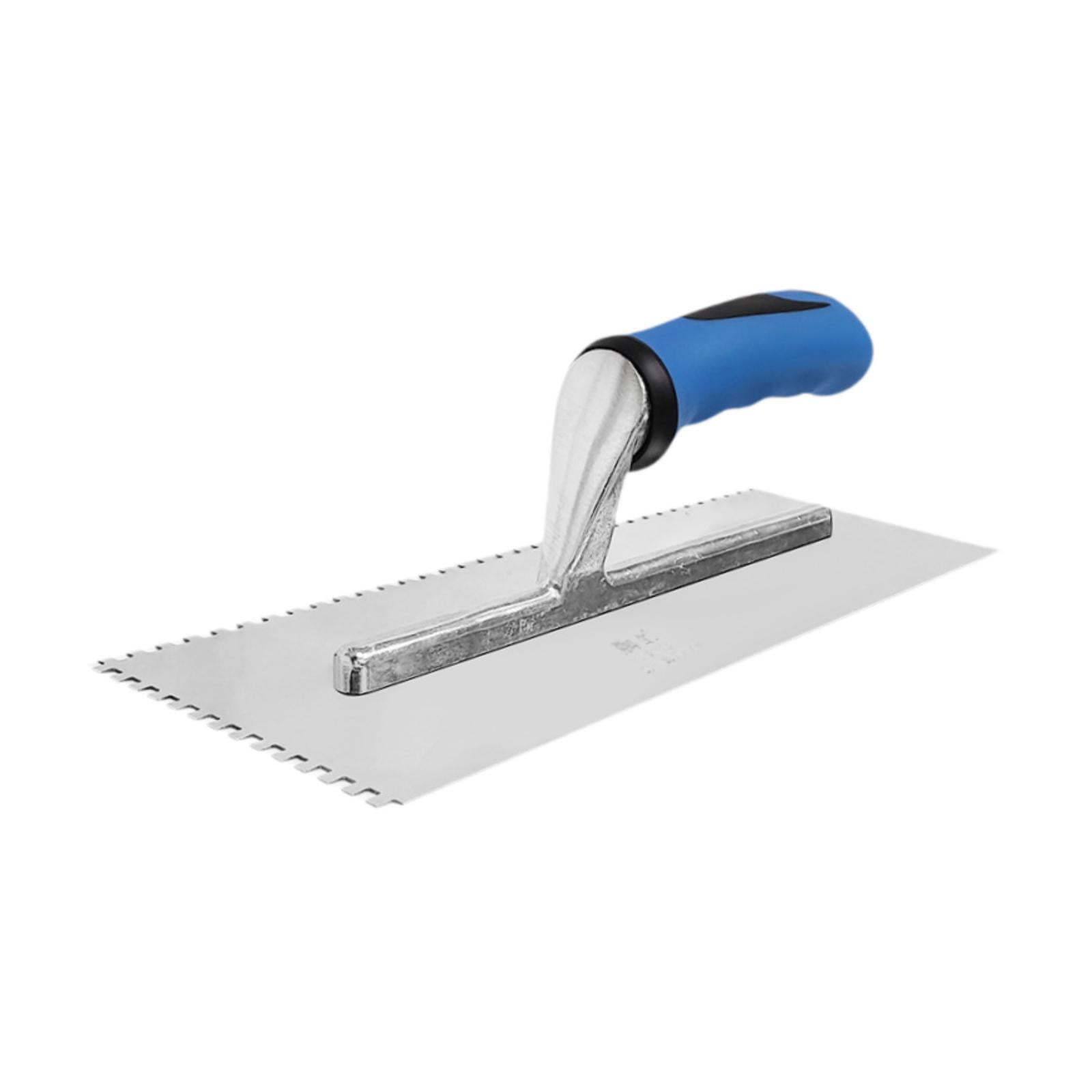 Magideal - Paleta De Acabado Paleta De Enyesado Paleta De Hormigón Con Muescas Paleta De Paneles De Yeso Para Azulejos De Yeso Mampostería De Paneles De Yeso De Diente Cuadrado De 4 Mm