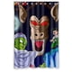 thumbnail image 1 of Cortina de ducha de monstruo de Dargon Ball, juego de cortina de baño con ganchos, tamaño 48 x 72 pulgadas, 1 of 3