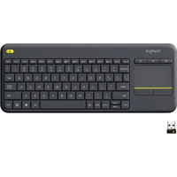 Genérico - Teclado Logitech K400 Plus Inalámbrico Español Negro