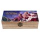 thumbnail image 1 of Santa Cláusula Caja Organizadora de Madera Rústica - Caja Decorativa Multifuncional para Escritorio, Hogar, Oficina, Joyas y Manualidades, 1 of 6