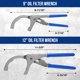 thumbnail image 5 of Juego de llaves para filtro de aceite WORKPRO de 9 cm y 12 cm, ajustables, 2 piezas, 5 of 7