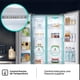 thumbnail image 3 of Refrigerador Hisense Side by Side No Frost / RS3P428NEDA 441 Litros, 3 of 15
