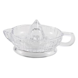 Magideal - Exprimidor Pequeño Manual Con Asa, Fácil De Verter, Exprimidor De De Vidrio Fácil De Limpiar Para Limones, Naranjas, Bar, Club, Bebida De Cóctel