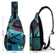 thumbnail image 2 of Mojo Swoptops Riñonera Bandolera con Estampado Integral para Hombres y Mujeres, Bolso Cruzado Gráfico de Tendencia, Mochila de Hombro Streetwear para Ciclismo y Deportes, Riñonera Versátil Casual, 2 of 6