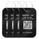 thumbnail image 1 of Etiquetas inteligentes para equipaje PIKEEPER con código QR, paquete de 4, impermeables, 1 of 6