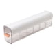 thumbnail image 1 of Caja De Almacenamiento De Calcetín De Ropa Interior Colgante Portátil 6 Rejillas Para Cinturones Sujetador Corbatas Blanco, 1 of 5