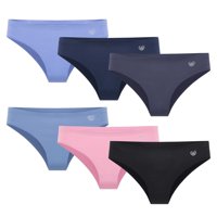 Giovacchino - Pack De 6 Calzones Bikini Microfibra Corte Laser Mujer