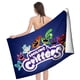 thumbnail image 4 of Critters Sonrientes Toalla de playa de secado rápido con diseño temático, regalo para mujeres y niñas, ideal para cumpleaños, fans, amantes de la música, uso en la playa o al aire libre, 78 × 150 cm, 4 of 6